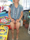 妻と露出旅①（昼）