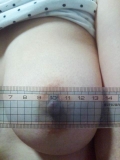 仕事中に乳首測定♪
